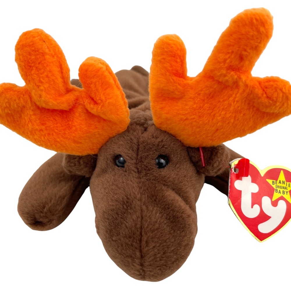 Ty Beanie Baby Chocolate the Moose NWT 1993